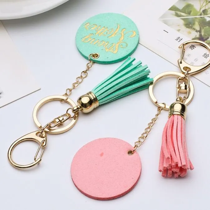 Mama Charm Keychain Microfiber Leather Tassel Mors dag Gift Nyckelringar för mammor Grands Women Christmas Birthday Present