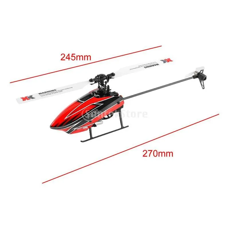 Wltoys XK K110S التحكم عن بعد الطائرات بدون طيار 6ch 3D 6G RTF Toys Aircraft Aircraft Airport Airplane RC Helicopter for Beginner Kids Adults Gifts 220713