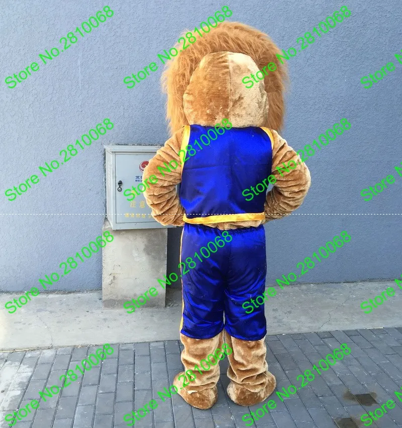 El traje de la muñeca de la mascota se puede lavar con agua EVA Material Casco Hacer ropa de vestir Lion Trajes de mascota Disfraces de dibujos animados 394