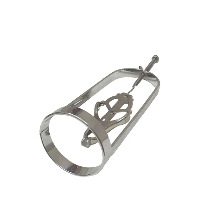 Women Stainles Steel Forture Play Clamps Metal Nipple Clips Breast Enlarger Sucker BDSM Bondage Restraint Fetish sexy Toy