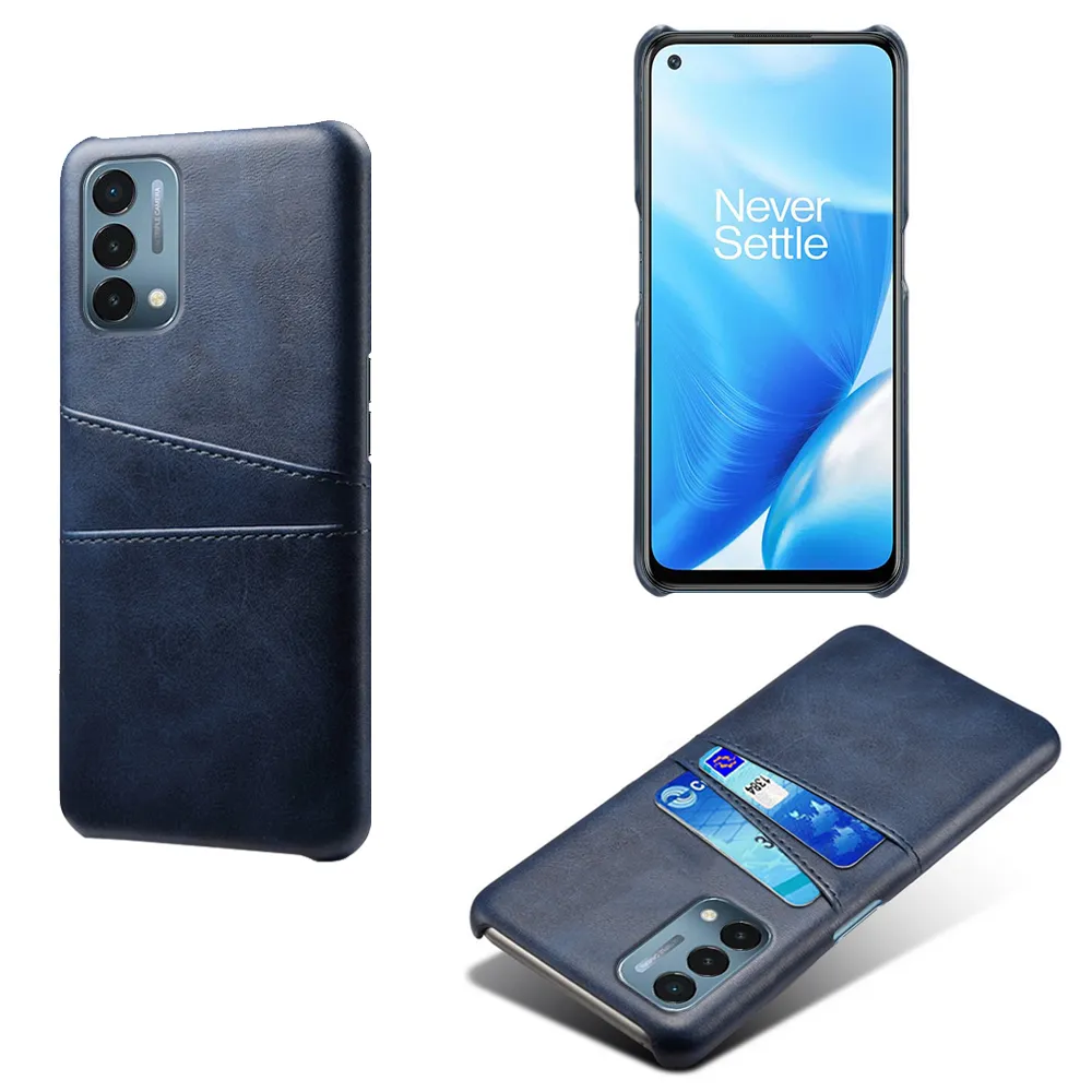 الحالات الهاتفية الفاخرة PU Leather Wallet لـ OnePlus 9 8 7T 7 Pro Card Slots الخلفية Nord N10 5G N100