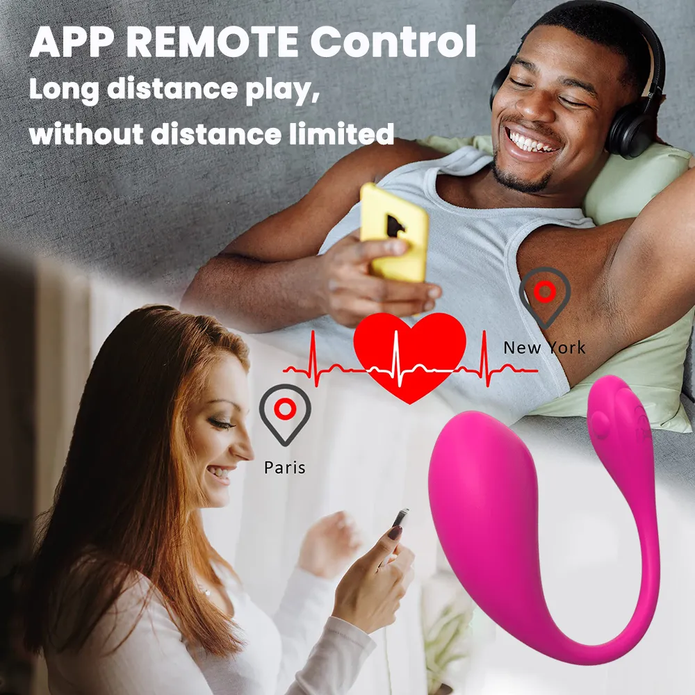Insense app Vibrator Bluetooth Wireless Control Love Egg sexy speelgoed voor vrouwen volwassen paren slipjes vibrators g-spot masturbatie