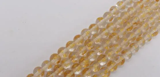 10 mm circa 38Bead/PC Crystal Buddha Ciondoli BUDDHA perle nere di colore nero con intaglio Drago d'oro cinese Bracciale perle fai -da -te gioielli SDREJ