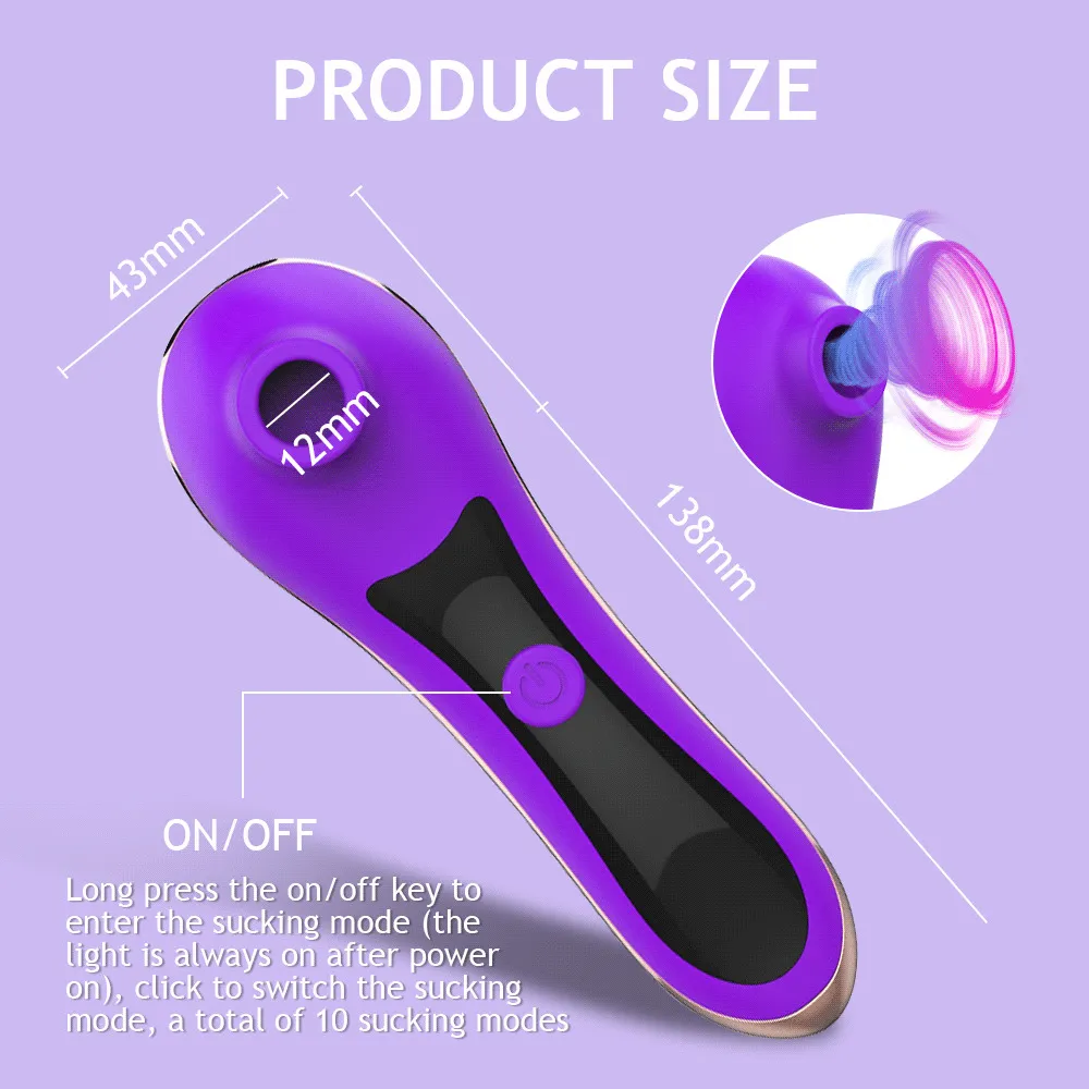 Succhiare vibratore giocattolo sexy le donne vibrazione del capezzolo ventosa stimolatore del clitoride orale vibratori di aspirazione prodotto adulti di sesso femminile