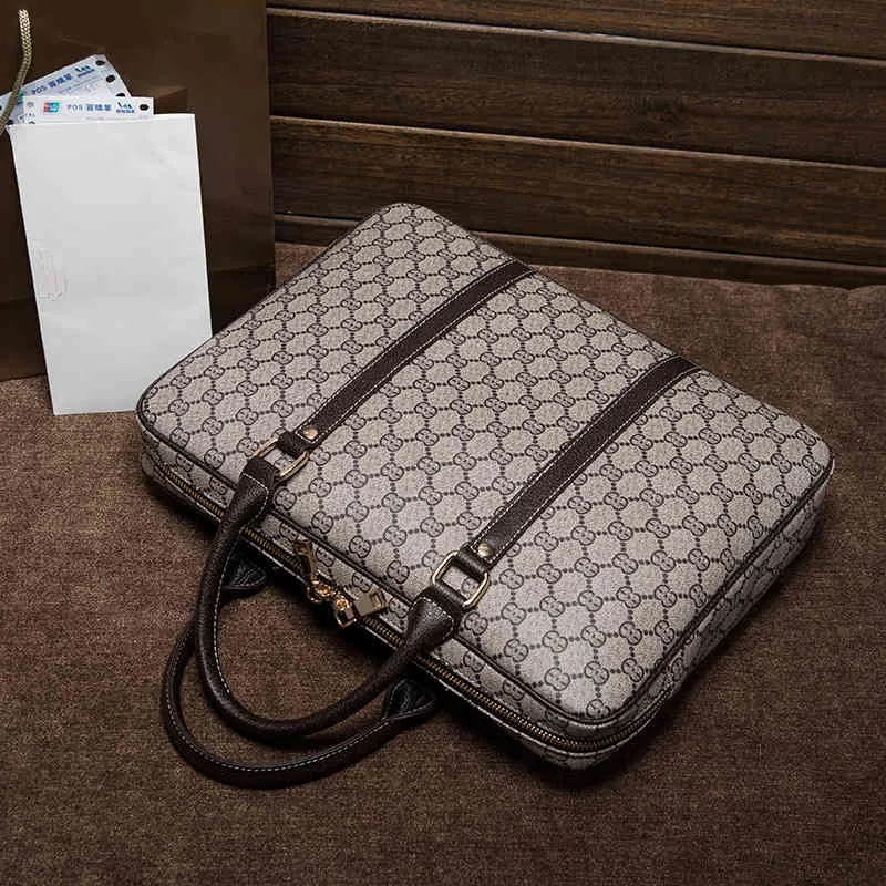 새로운 다용도 핸드백 간단한 여성 가방 고전 인쇄 서류 가방 Bags_modelXPSW
