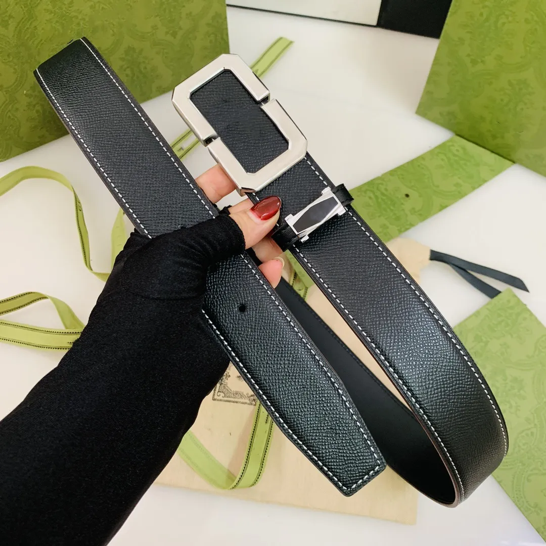 2023 Fashion Designer Belts Luxury Accessories Steel Buckle High Quality Gold Buckle Mens And Womens Hip-strap Jeans Standard Width 3.8cm