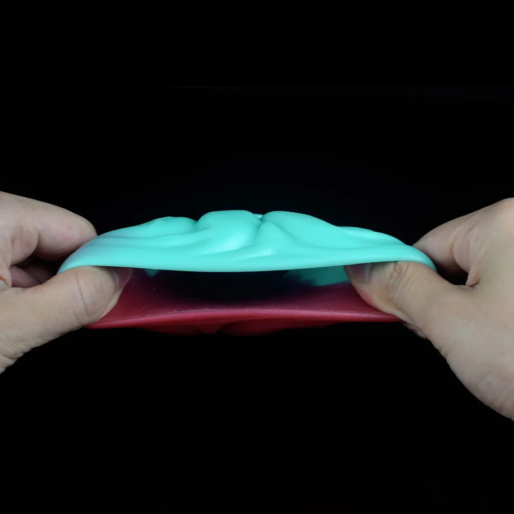 SHET 3 Tamanhos Silicone Soft Nó para Dildo Male Penis Aumentar