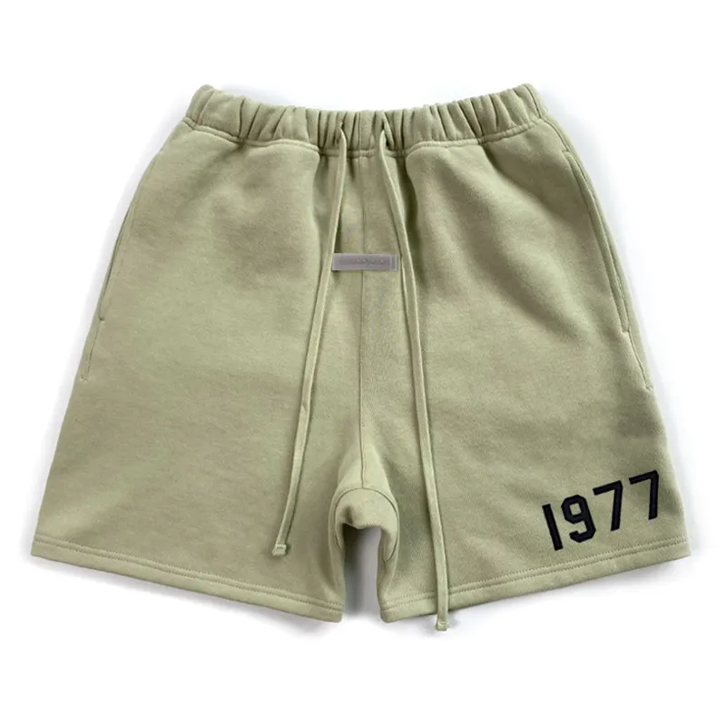shorts d'été pour hommes streetwear outdoor et wo pantalons décontractés à cinq points coton imprimé numéro 1977 220715