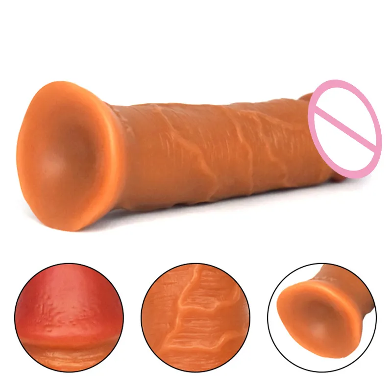 Black Small Dildo Anal sexy Toys Erotic Strap-on Realistic Fake Dick Butt Plug Toy for Lesbian Women Masturbators