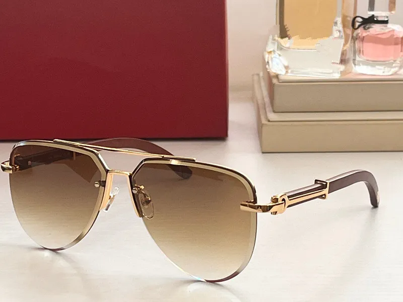 Neue 8200765 Herren- und Damen-Quadrat-Sonnenbrille, Metallrahmen, beliebte Retro-UV400-Gläser, hochwertiger Augenschutz, klassischer Stil, Geschenk B295i