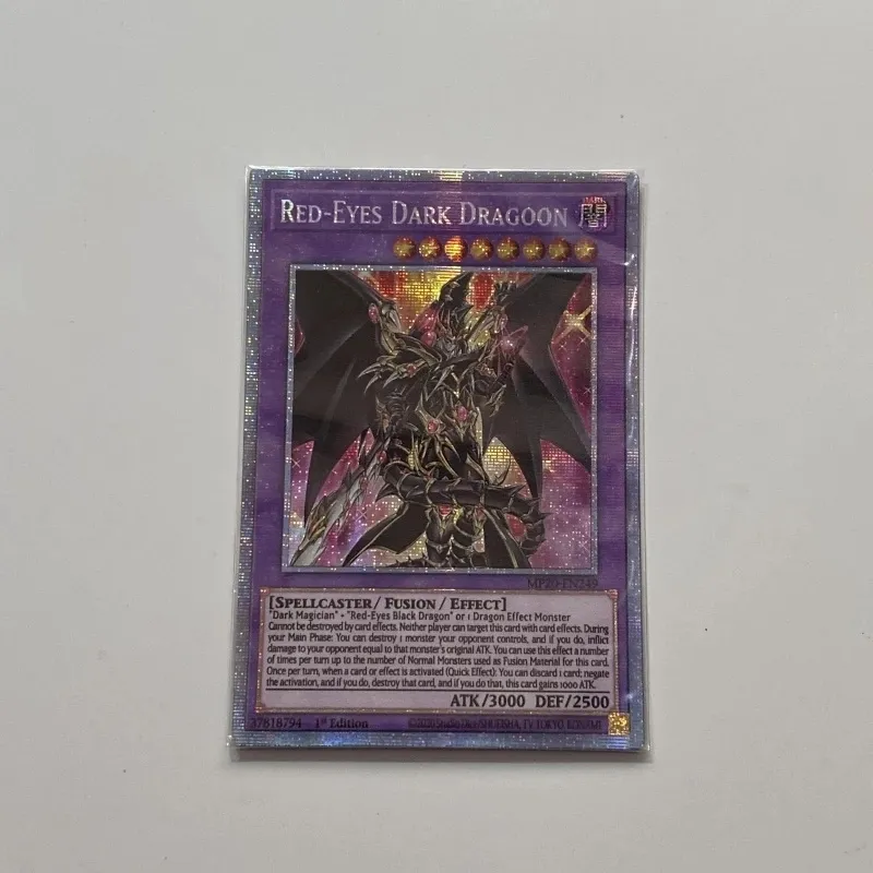 YuGiOh MP20EN249 SERUR RedEyes Dark Dragoon English Version Hobby Collection Card Not original 220725