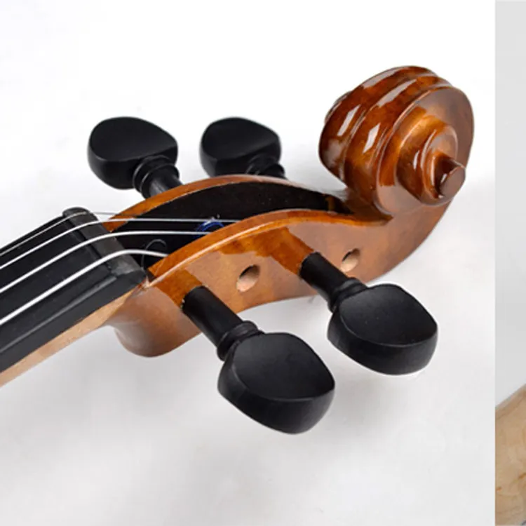 New fashion professional violin 4/4 spruce veneer tiger grain maple violin music instrument with box