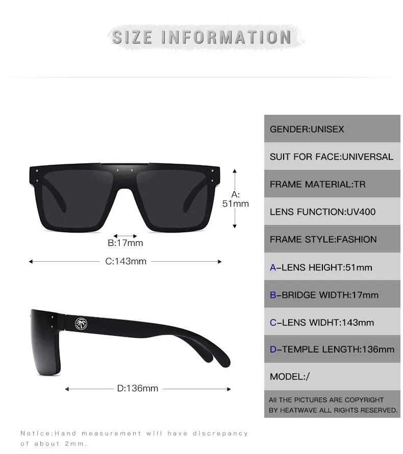 Sonnenbrille Hitzewelle QUATRO Marke Design Herrenmode Polarisierte Sonnenbrille Brille Oculos De SolSunglasses Kimm22239b