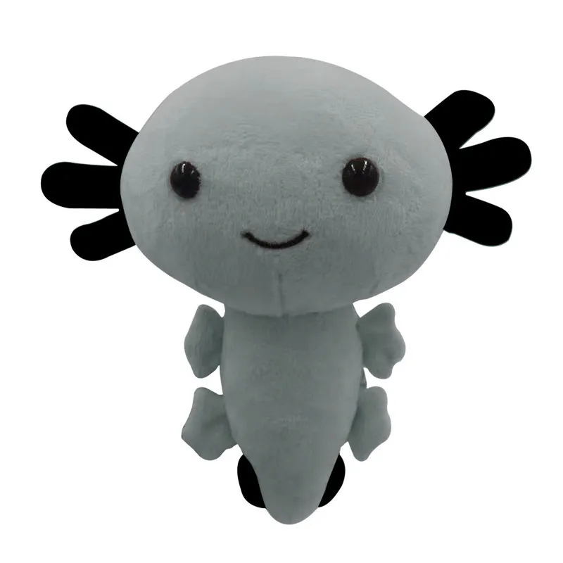 Plüsch Kawaii Tier Spielzeug Cartoon rosa grau Axolotl gefülltes Puppen 20 cm Geschenke für Kinder Mädchen 220628