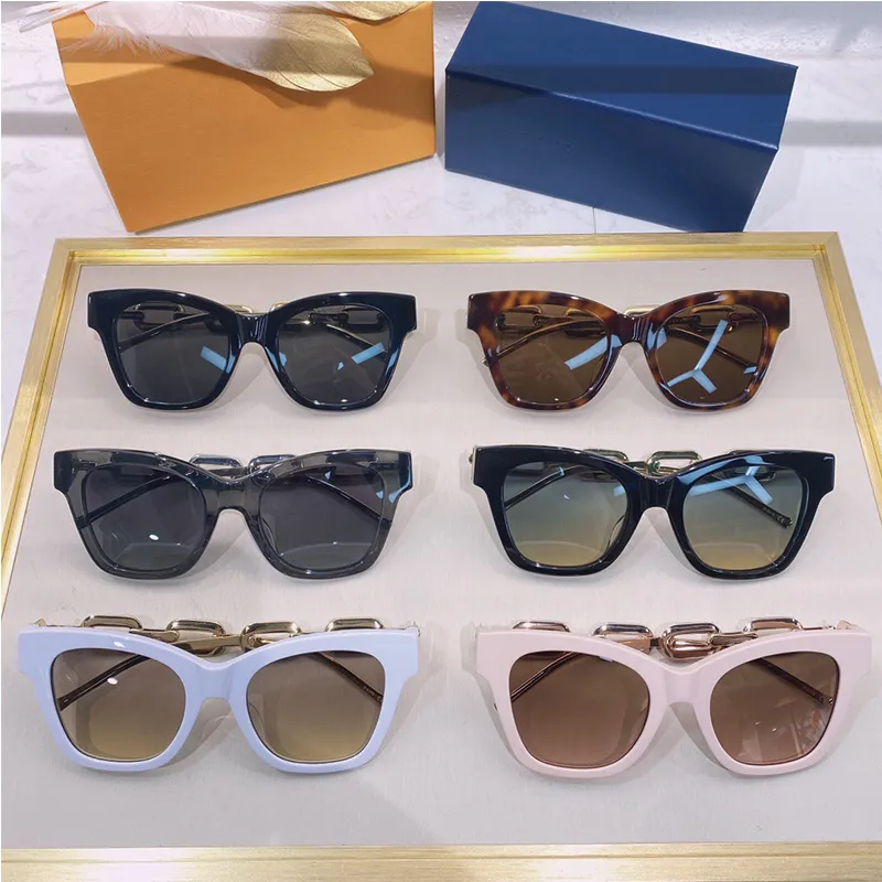 Fashion Mens Womens EDGE CAT EYE SUNGLASSES Z1631 Re interpretation of the Spring Summer 2021 collection in different silhouettes 263q
