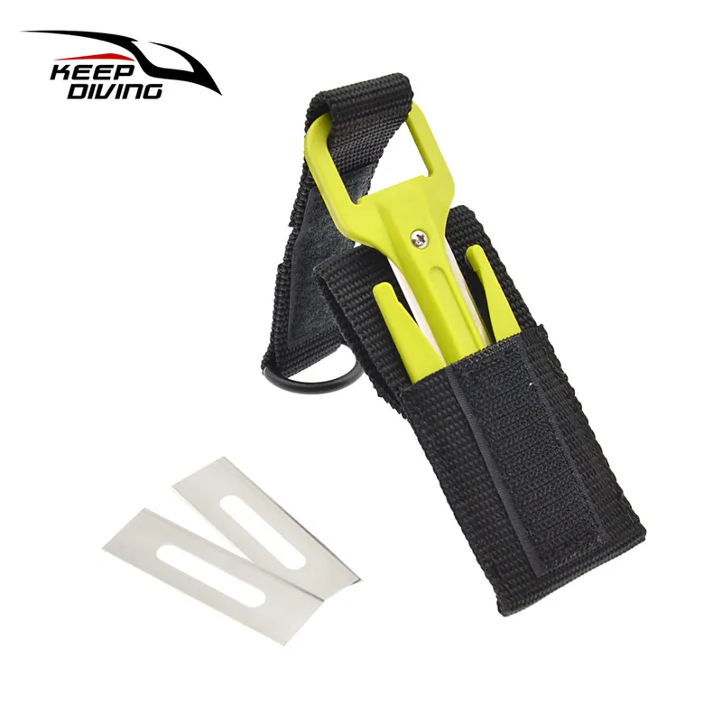 Scuba Diving Cutting Special Knife Line Cutter Underwater Knife Spearfishing Secant Equipment Multicolor Optional Easy Carry 22065337450