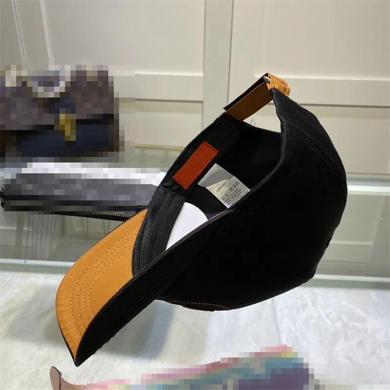 デザイナーハットメンズファッション野球帽を綿綿の通気性シンプルベルドームレターボールキャップ高品質のバケツハットストリートH300O