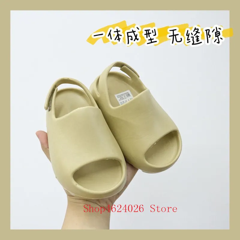 Summer Top Quality Kids Sandals Baby Toddler Luxury Sneaker Slippers Boy Girls Foam Beach Outdoor Sandals Lightweight Shoes 220426