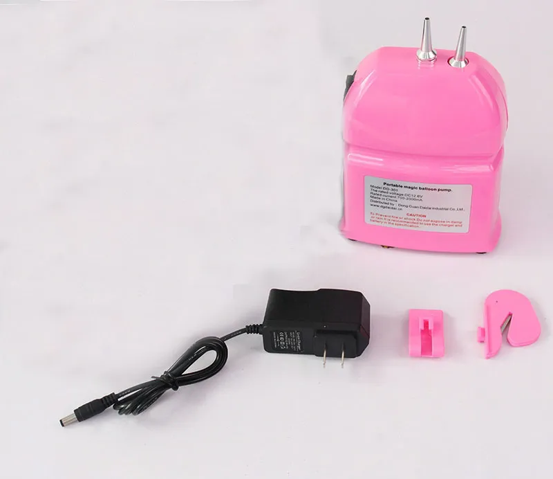 portable electric magic balloon pump chargeable er Modeling Balloon inflator with bag206m