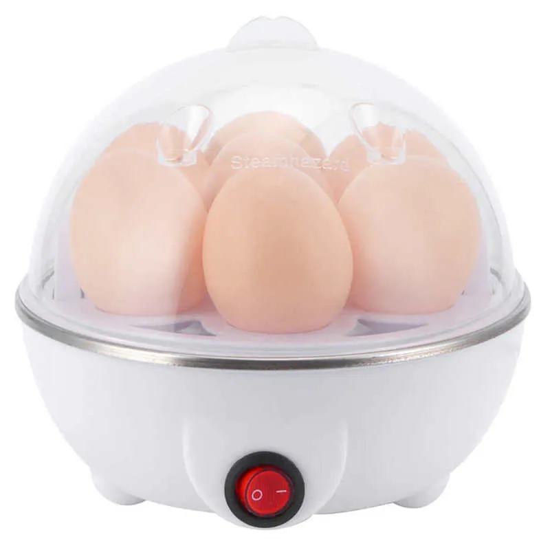 Elektrische eieren ketel multifunctionele mini cooker ei stoomboot voor ontbijt keuken gebruik huishoudelijke toepassing 220721