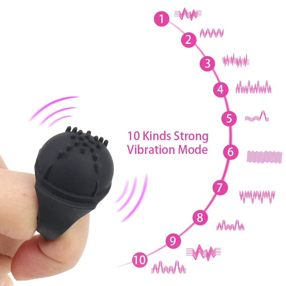 Olo Mini Finger Vibrator G Spot Memal