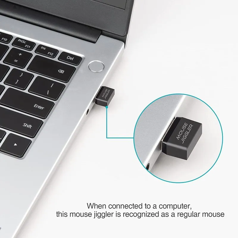 Rii RT301 USB Mouse JigglerMovimento non rilevabile Jiggler automatico computerMantieni sveglioSimula 2204257995865