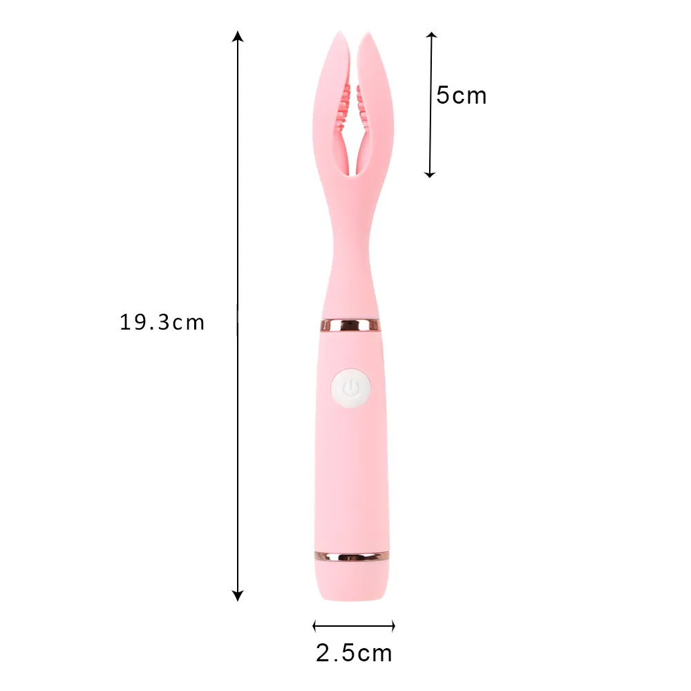 10 hastigheter klitoris klipp vibrator onani dildo g spot stimulator nippel massager intim varor sexig leksak för kvinnor par