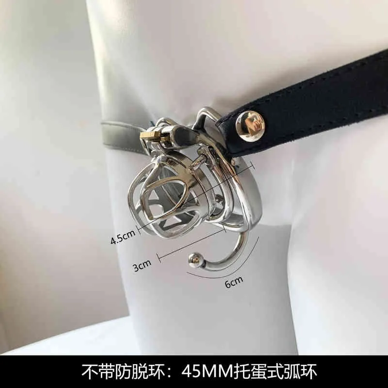 NXY Chastity Device Frrk 39 Wearable Lock Hook Massage Arc Snap Ring Men's Fun Products 0416