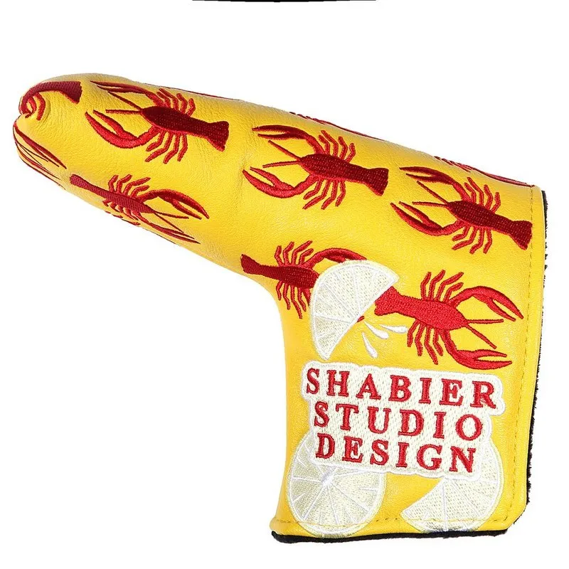 SHABIER Crawfish Golf Putter Cover Headcover para Blade Golf Putter Head Cover 220629