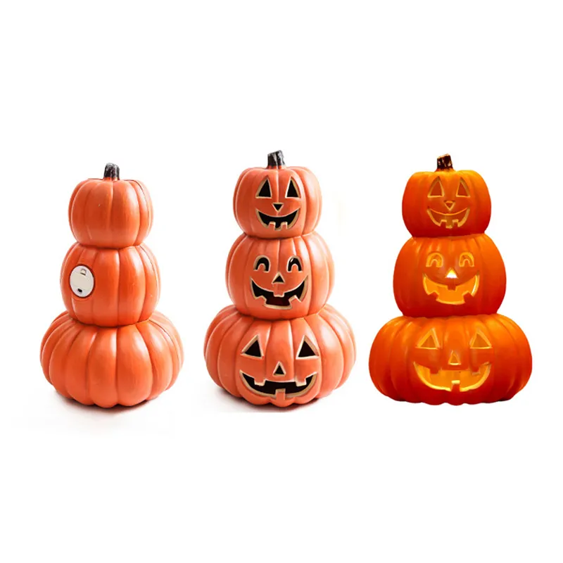 Other Festive & Party Supplies Lampu Led Labu Halloween Baru 34Cm Dekorasi Lente 220823