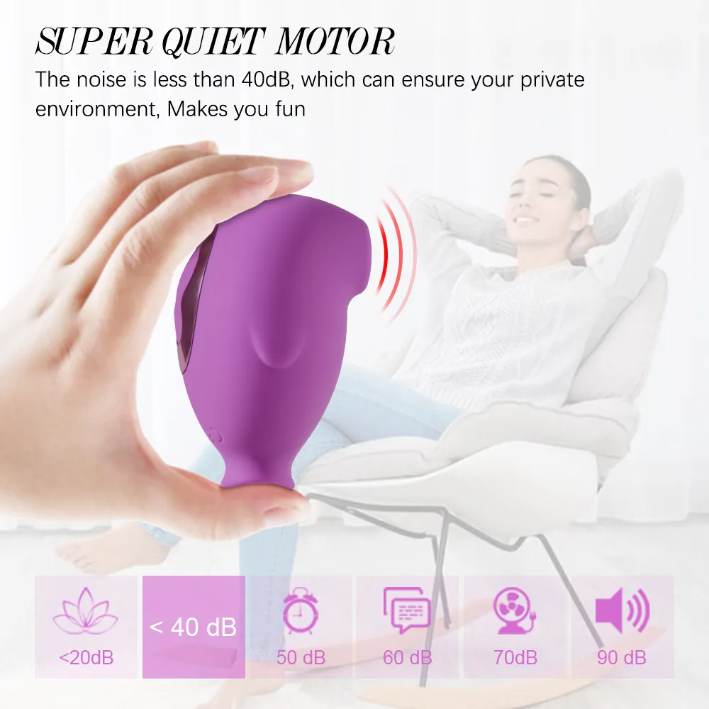 Sugande vibrator för kvinnor sucker klitoris sug tung kvinnlig stimulator sexig slickning leksaker för par