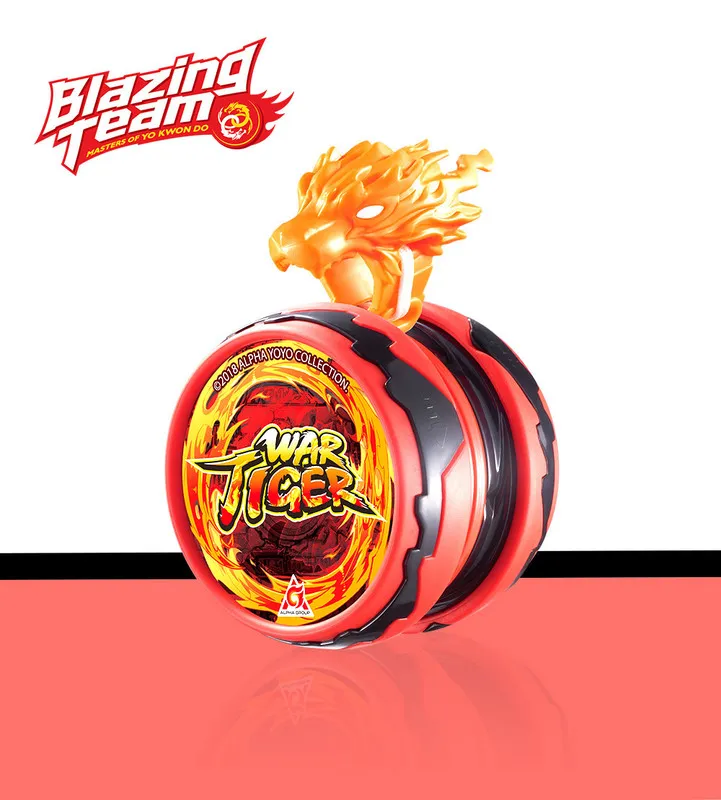 Yoyo Blazing Team Beast Warrior Série Magique YoYo Polyester String Drôle Professionnel Enfants Jouets Pour Garçons Enfants Cadeaux yo-yo 220826