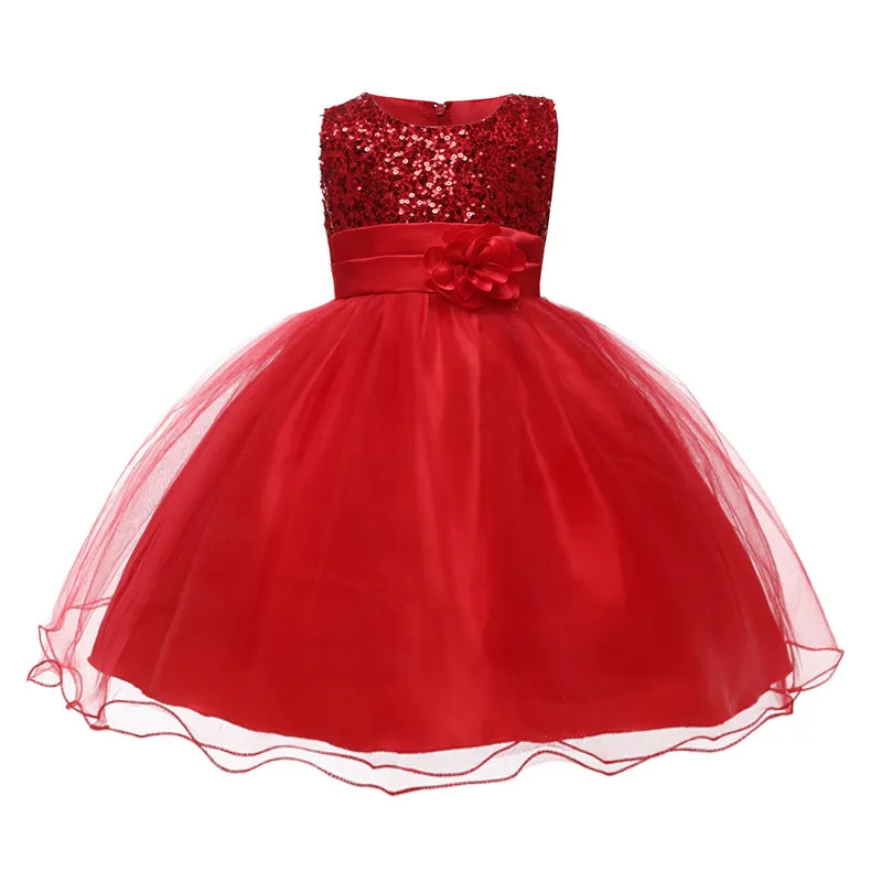 Filles Robes Pour Anniversaire Bébé Fille 310 ans Tenues De Noël Enfants Filles Paillettes Princesse Robe De Soirée Enfants vêtements 220707