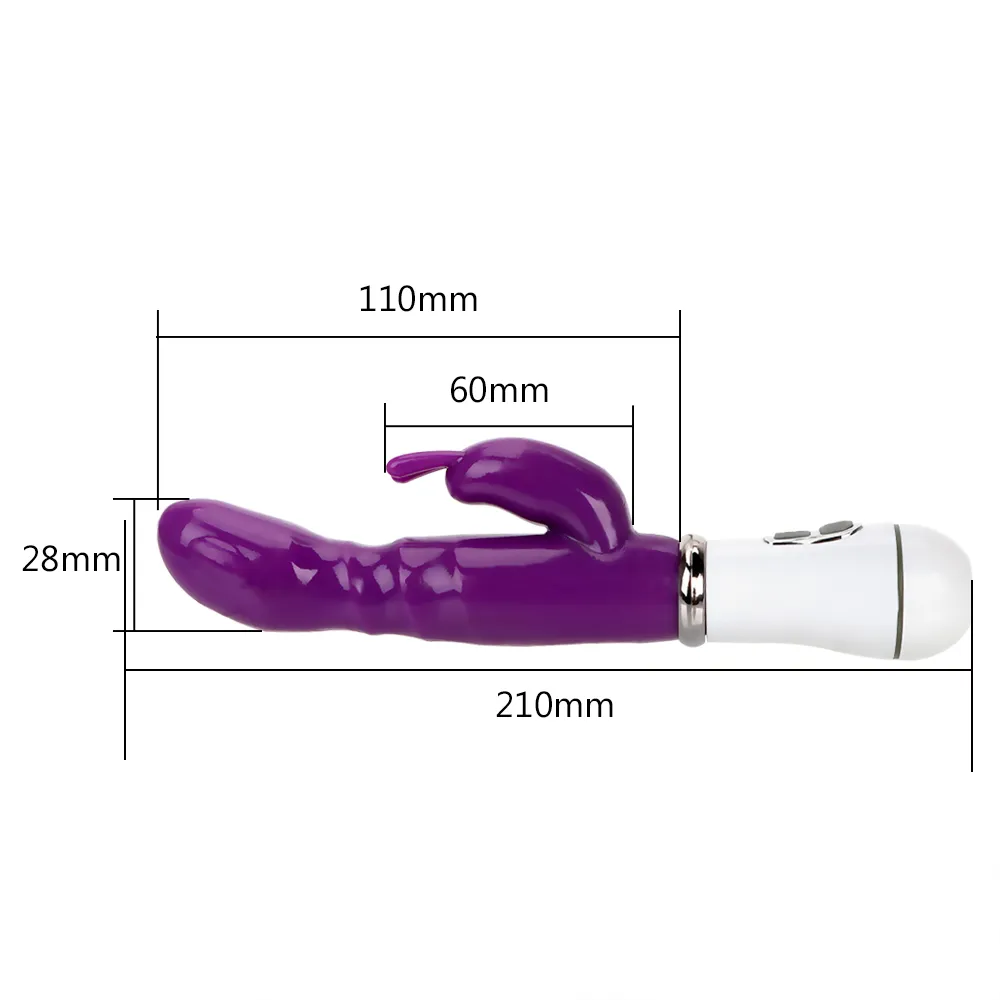 IKOKY Female Masturbator sexy Products Toys For Women Clitoris Stimulator 12 Vibration Mode Rabbit Vibrator G-spot Massager