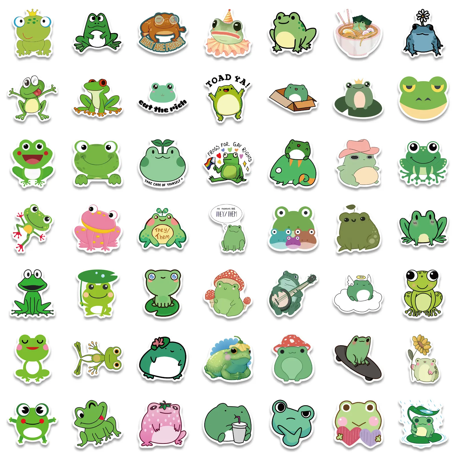 New Sexy Cute Frog Cartoon adesivos Decals