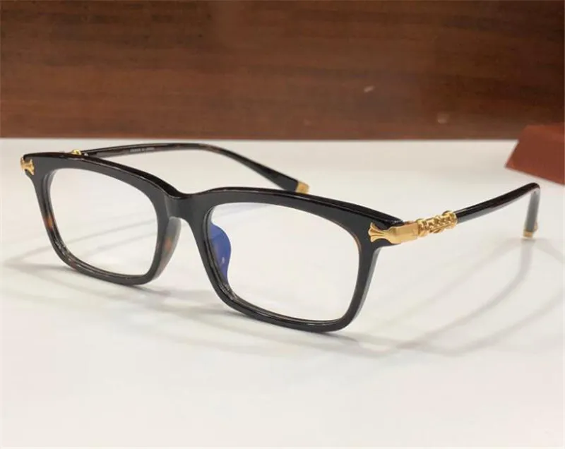 Occhiali da vista dal nuovo design della moda FUN HATCH retrò quadrato con montatura piccola semplice popolare stile classico versatile occhiali trasparenti l212i