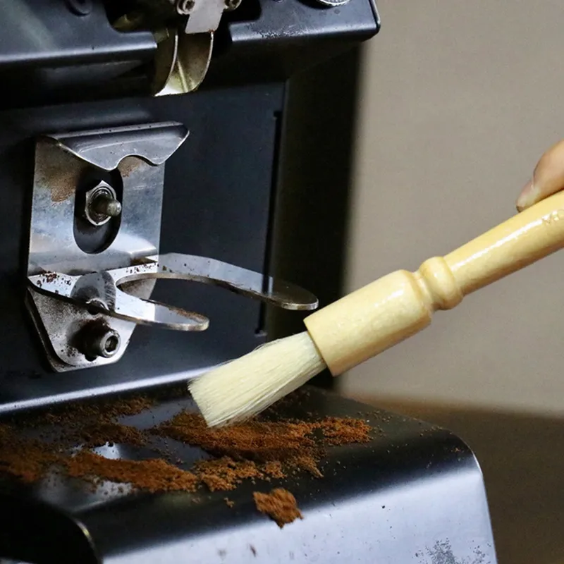 Limpeza de escova de café expresso de café Limpeza de capa de café pincel de café Profissão de sujeira pincel de limpeza