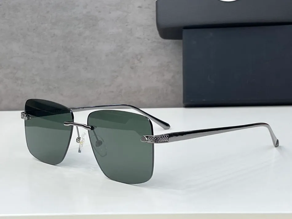 Designer zonnebril voor mannen coolwinks brillen vierkante frameloze mode-stijl UV400 bril Dames beschermende zonnebril PA RG ABM Z3197E