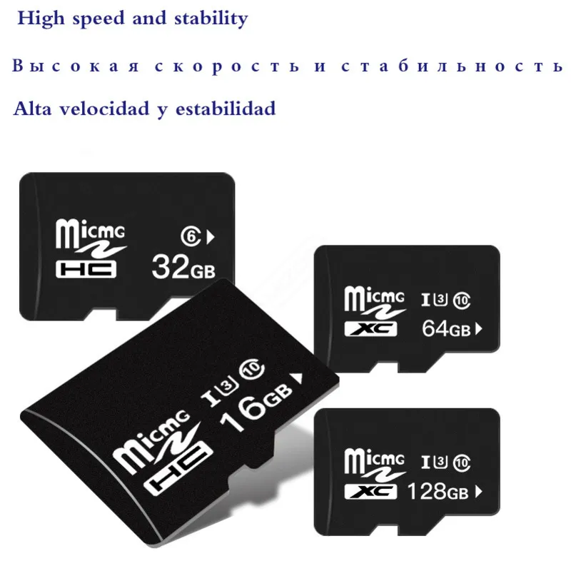 MICRO Pamięć SD karta 128 GB 32 GB 64 GB 256 GB 16GB 8GB 4GB karta SD SD/TF karta flash 4 8 16 32 64 128 256 GB pamięci SDCard dla telefonu