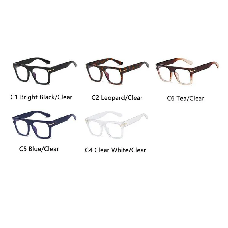 Sunglasses Oversized Square Reading Glasses Unisex Women Men Optical Magnifier Designer Eyeglaases Lesebrille227R