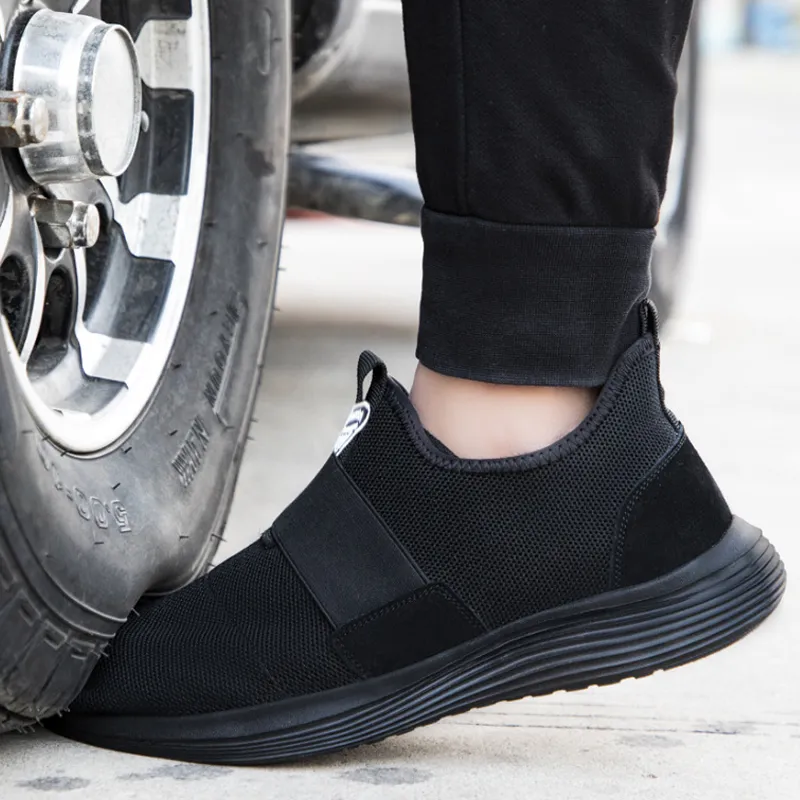Chaussures habillées Léger Confort Safety Men en acier Toe Work Sneakers Antismashing Bottes indestructibles 220829