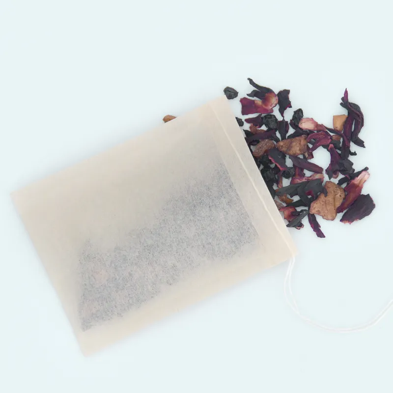 Narzędzia do herbaty zielonej 60 x 80 mm puste poszczególne torby filtra roślin ziołowych z strunami producent kawy Infuzer bez wybielacza 276S