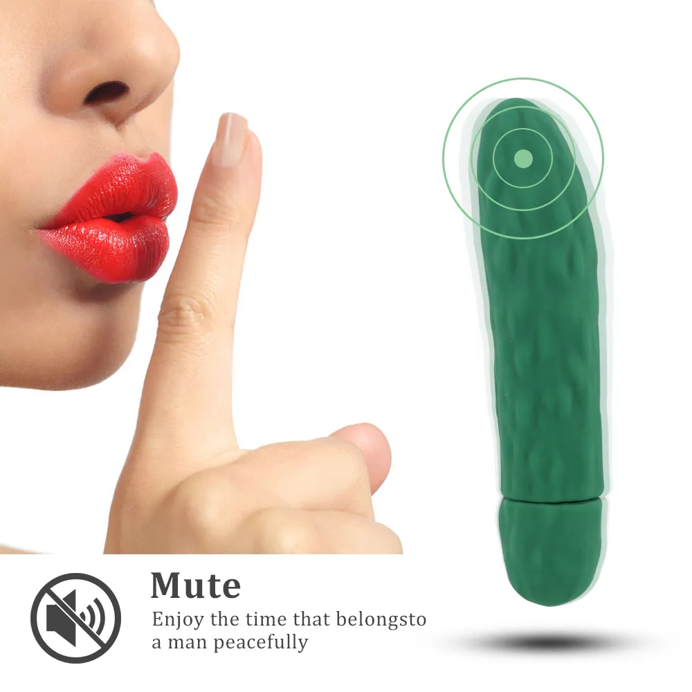 EXVOID G-spot Massager Cucumber 10 Frequency Long Bullet Vibrators sexy Toys for Women AV Stick Silicone Secret Dildo Vibrator