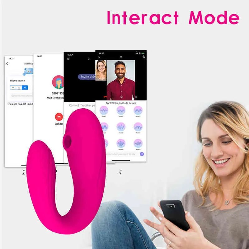 Fabrika Çevrimiçi İhracat Tasarımcısı Yepyeni Seks Oyuncakları Bluetooth Sucking Vibratör Kadın Güçlü Klitim En Sucker Klitor Stimülatör Çift Titreşimli Uzaktan Kumanda