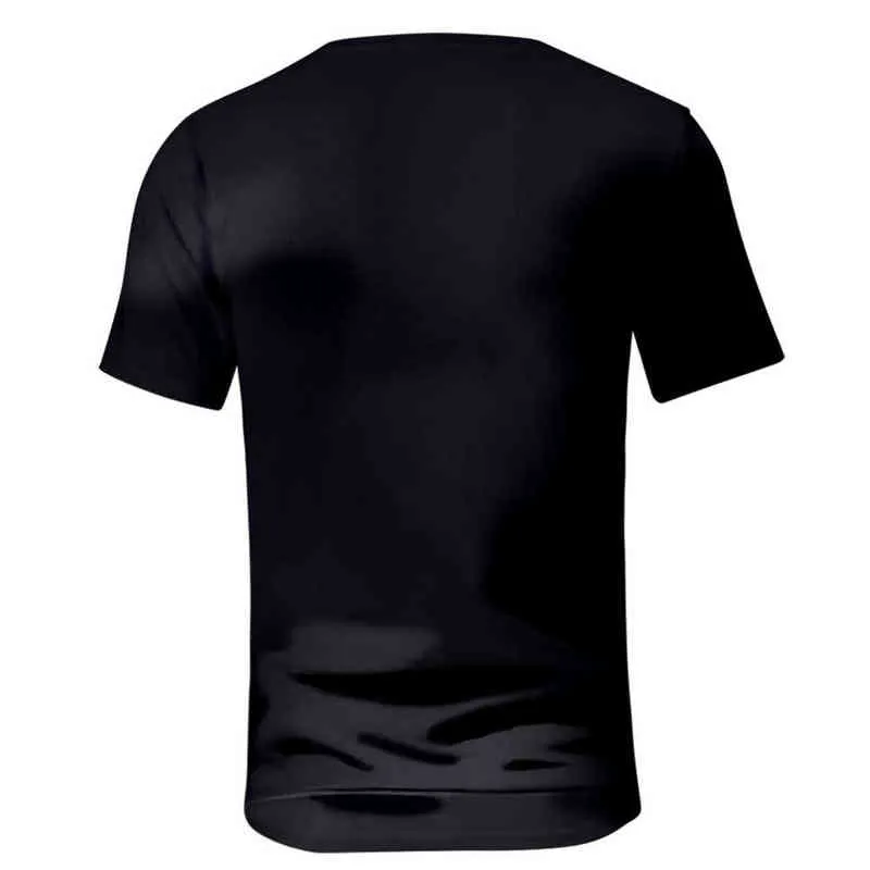 Männer 3D T-Shirt Bodybuilding Simulierte Muscle Tattoo T-Shirt Casual nackte haut brust muskel T-shirt Lustige Kurzarm Kleidung L220704