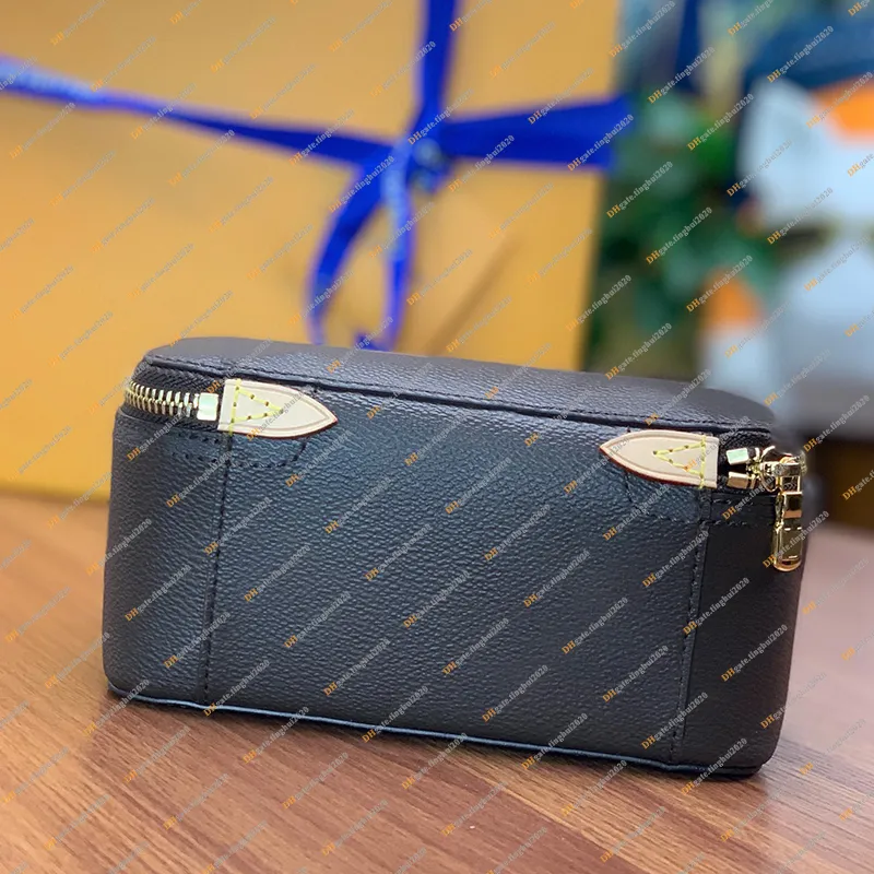 Unisex Fashion Diseñador Casual Packing Cube Bolsas cosméticas Bolsas de almacenamiento de monedas de monedas de alta calidad 5A Top M43690 M43688 M43689 Handbag 289E