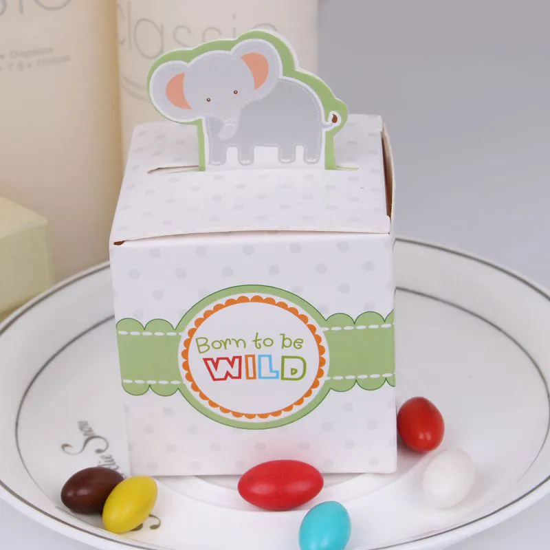 boîtes de bonbons animaux né pour être sauvage un décor de fête d'anniversaire cadeaux de mariage pour les invités fournitures de douche de bébé enfants faveur 220427