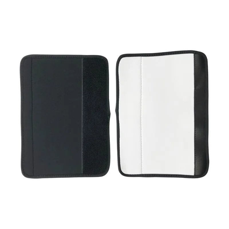 NOVO!!! Sublimação Blanks Branco Partido DIY Assento de Carro Caixa Capa Neoprene confortável Substituição Substituição Strap Almofadas Universal Carros Assentos Cintos Ombros Cintas EE