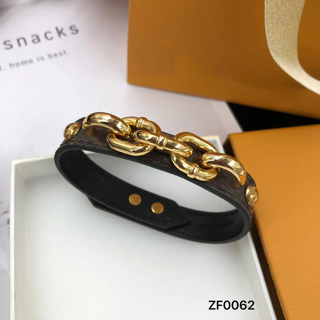 Модный золотой браслет с подвесками в виде сердца для женщин и мужчин, кожаные плетеные регулируемые браслеты для пар, ювелирные изделия с коробкой2636