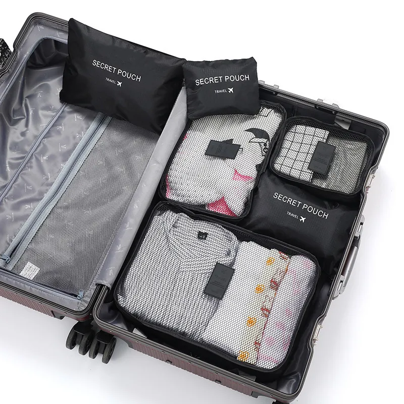 Travel Clothes Storage Waterproof Bags Portable Lage Organizer Pouch Packing Cube Local Stock Selling 220701